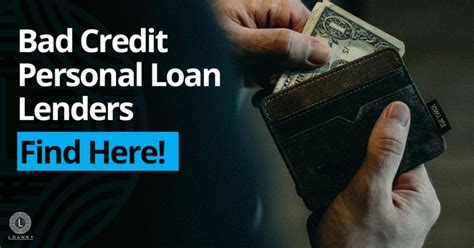 Apply For Personal Loan With Bad Credit